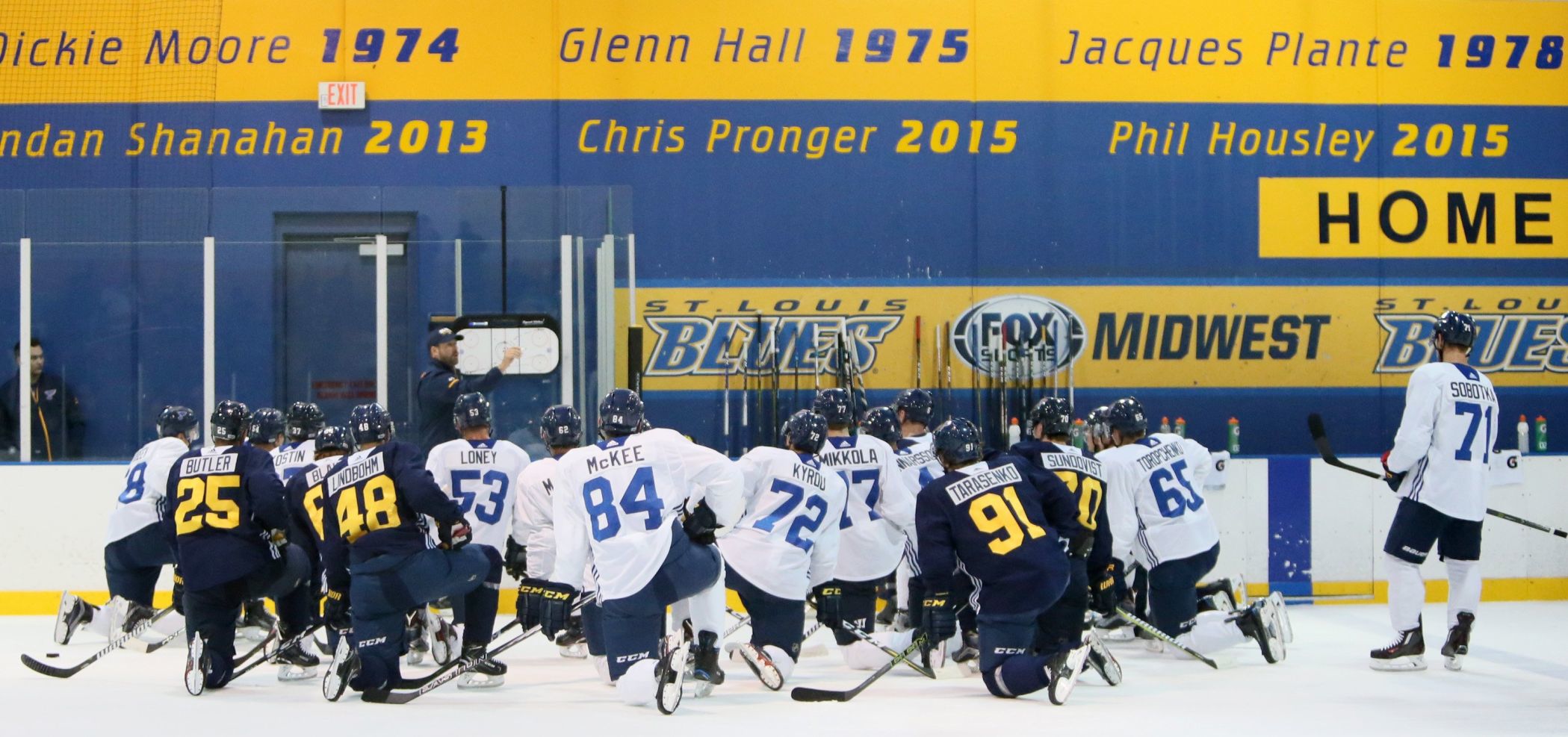 St. Louis Blues training camp